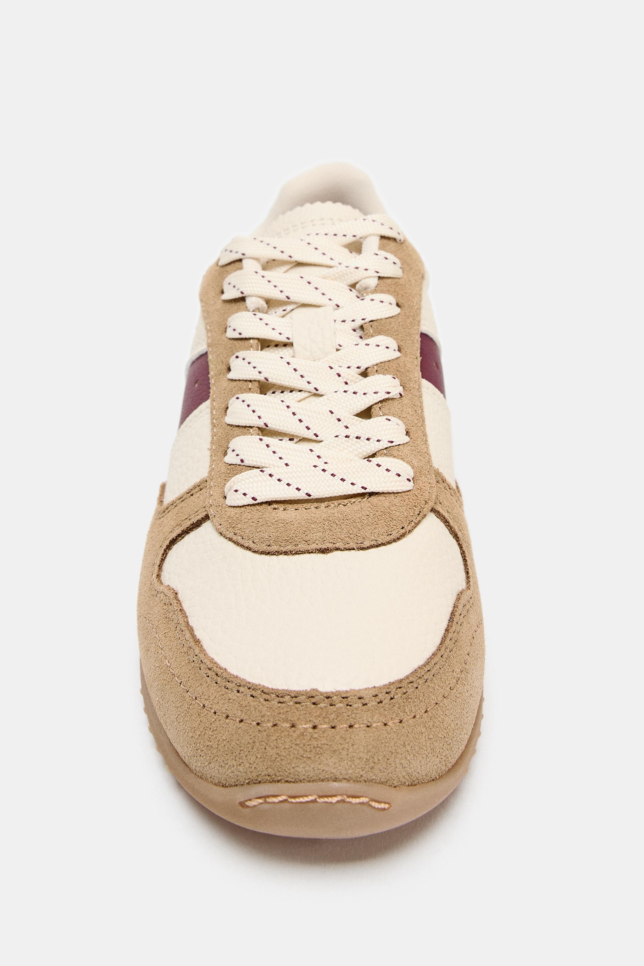 CONTRASTING RUNNING SNEAKERS